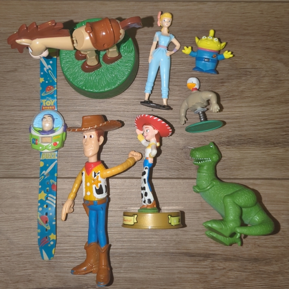 Toy Story Vintage Toys Buzz Lightyear Woody